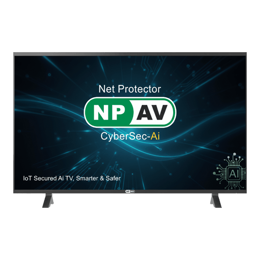 NPAV CyberSec-AI Smart TV (Smart + Secure 4K Entertainment with Built-in NPAV Cyber Security)