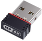 NPAV CyberSec-Ai WiFi USB Mini Adapter (150 Mbps | Compact Design | Advanced Security)